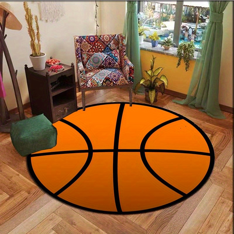 Badminton Zone - VIKAMA Street Basketball Rug Comfortable, Soft