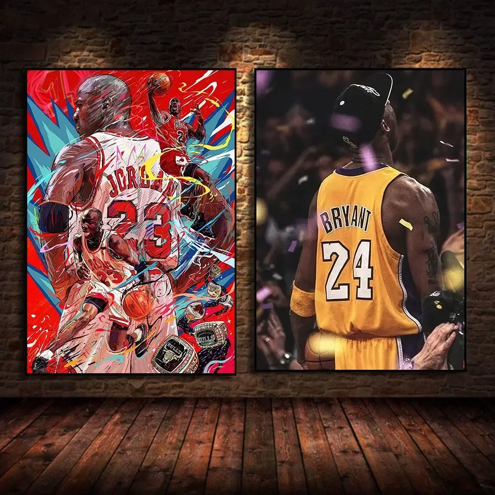 Basketball Legends Canvas Art  - огляд і ціна Badminton Zone