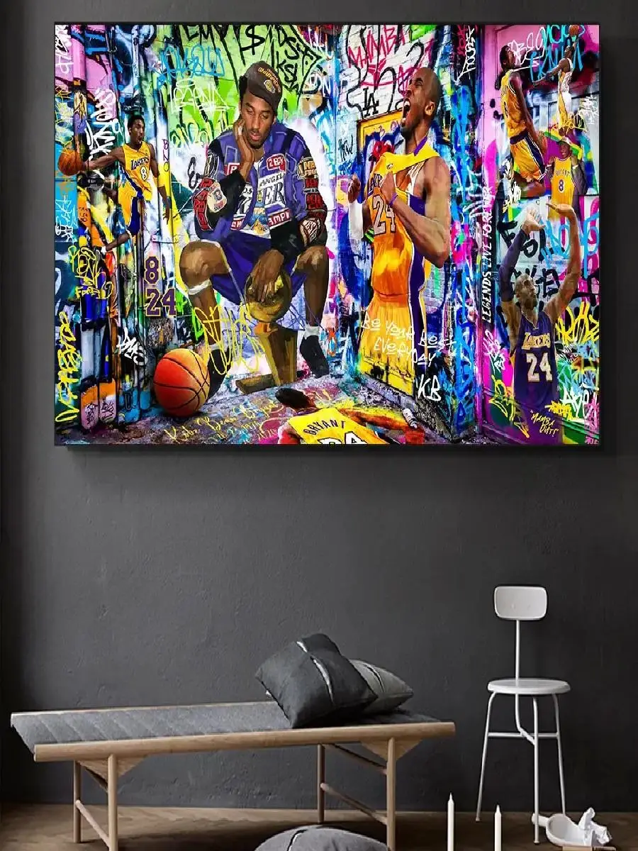 Basketball Legends Canvas Art  - огляд і ціна Badminton Zone
