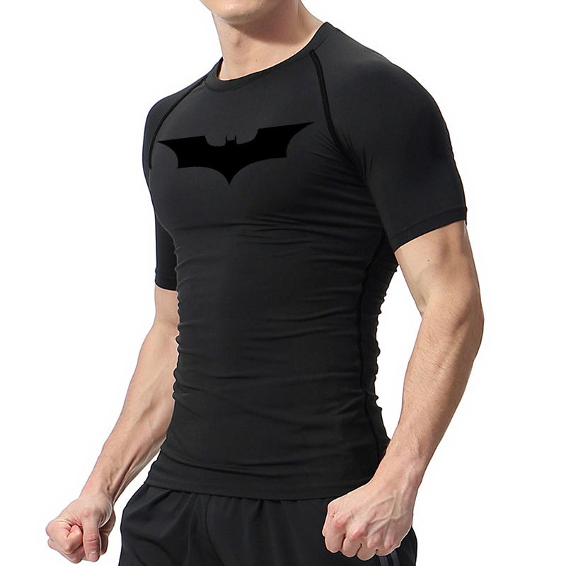 Bat Print Compression Shirts f - огляд і ціна T Shirt Dry Fit