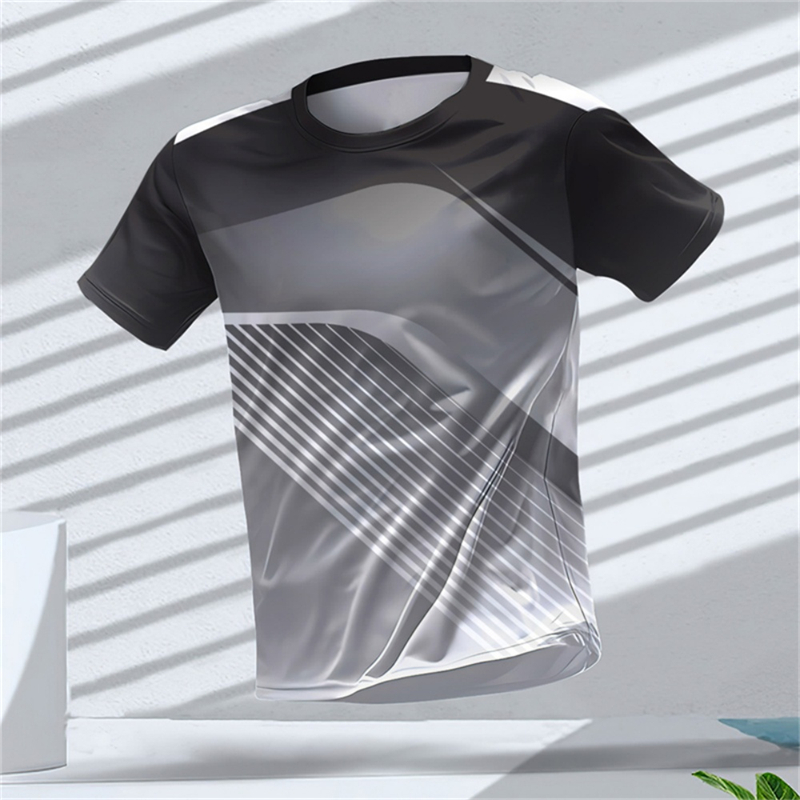 Men Sports Short Sleeve T-Shir - огляд і ціна T Shirt Dry Fit