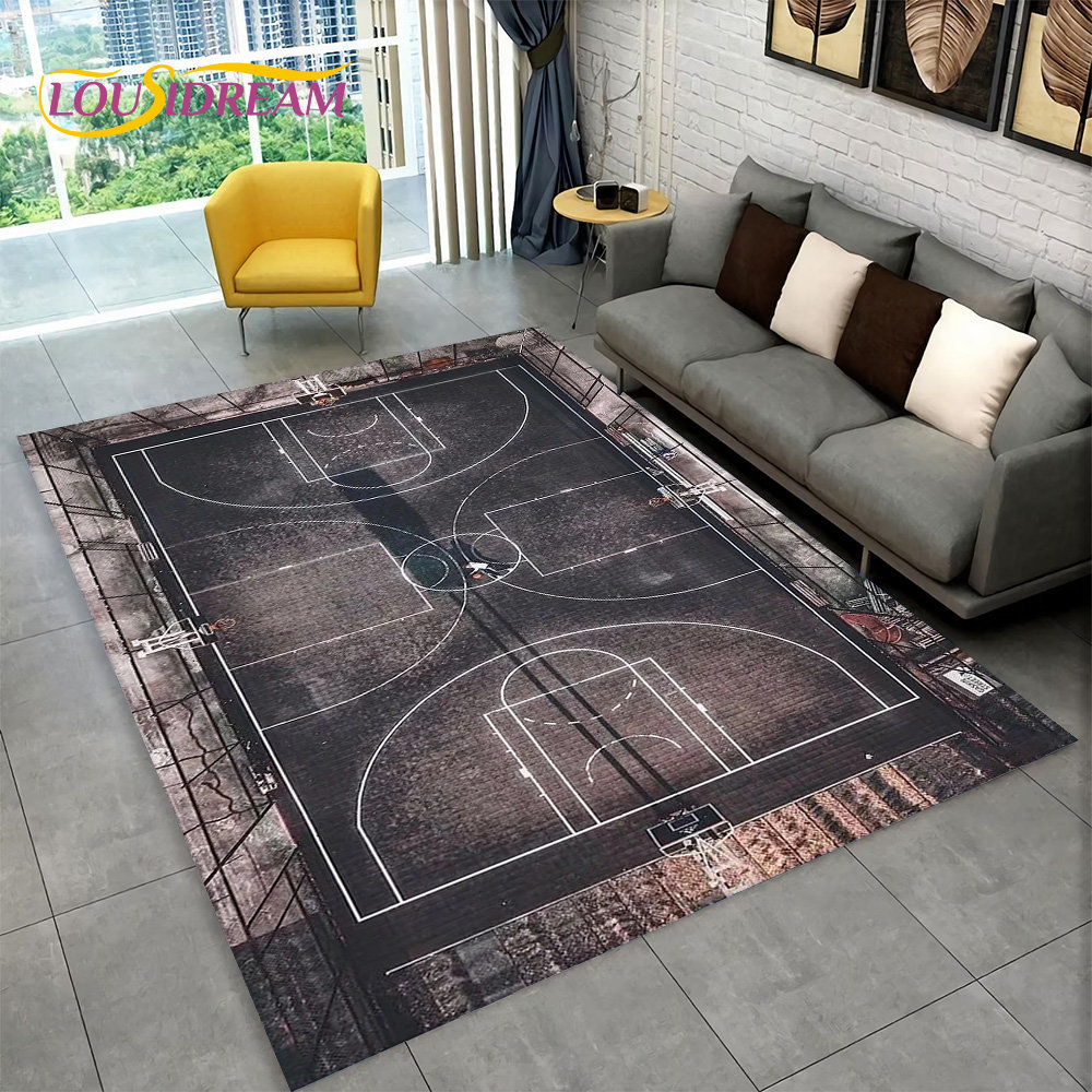 3D Basketball Cour Cartoon Are - огляд і ціна Badminton Zone