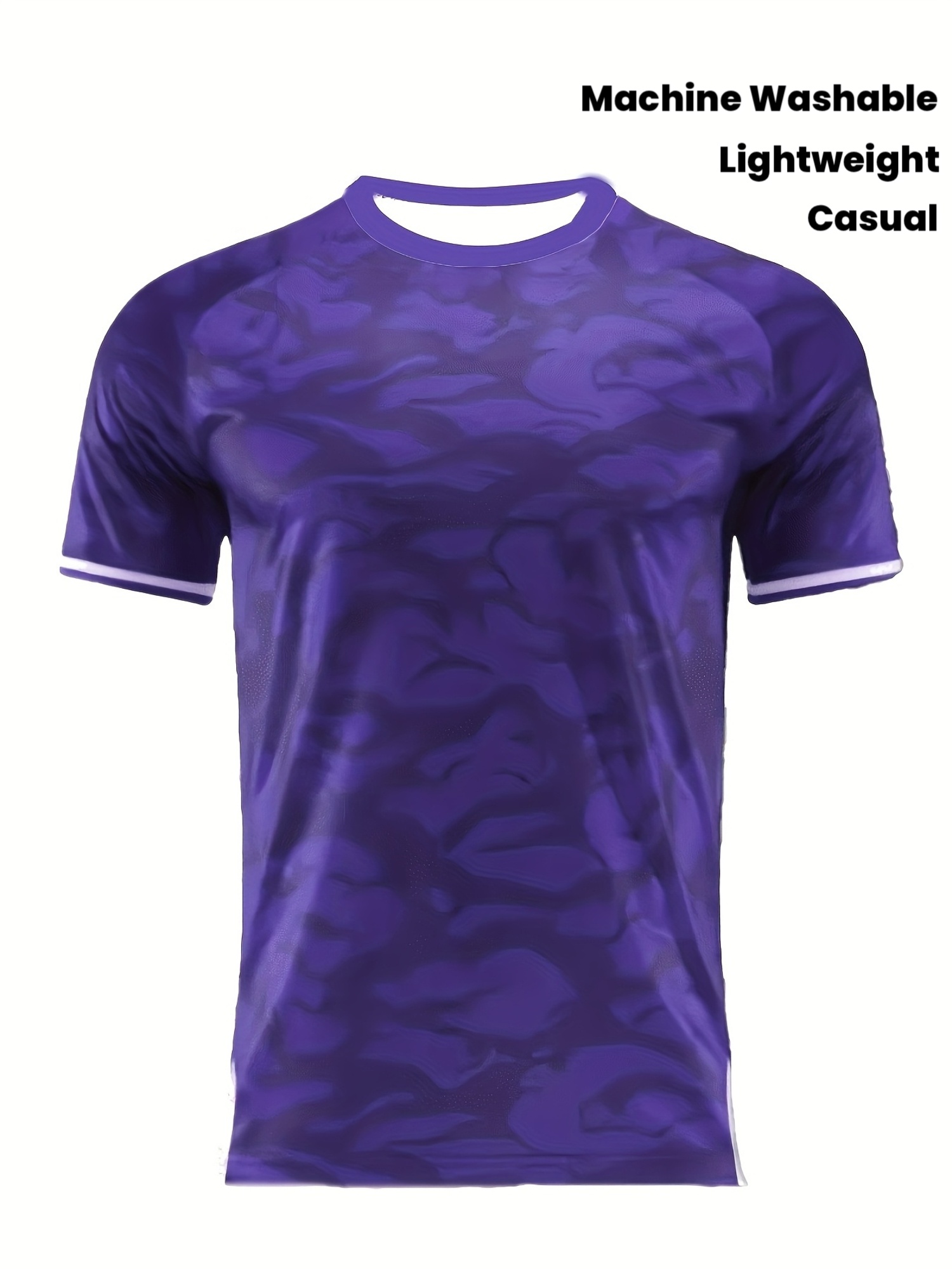 Men Sports Tee High Elastic Qu - огляд і ціна T Shirt Dry Fit