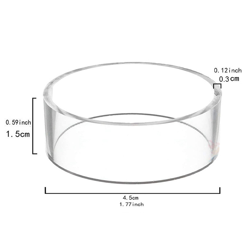 Acrylic Ball Stand Clear Round - огляд і ціна Badminton Zone